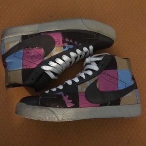 Nike blazer high - cinder/multi color